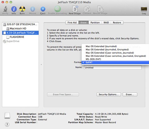 Format a hard drive for mac and windows